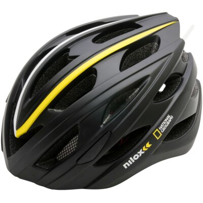 Kask rowerowy NILOX National Geographic Czarny  rozmiar L)