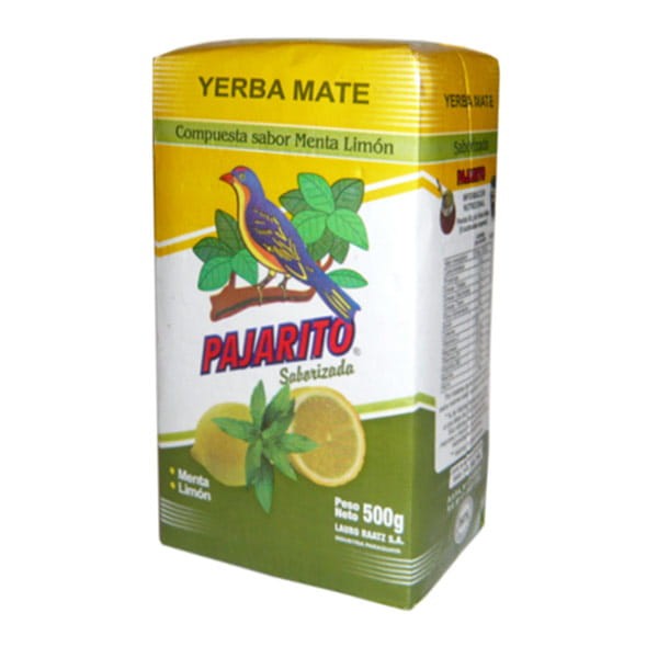 Pajarito Jamba Herbata Yerba Mate Menta Limon 500 g