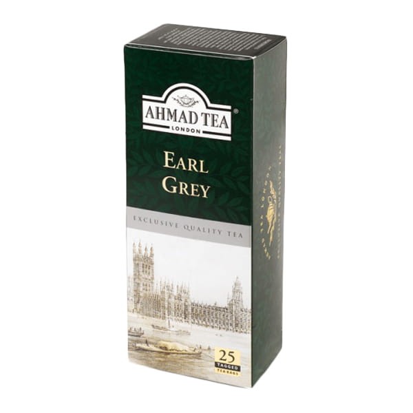 Ahmad TEA Herbata czarna ekspresowa Earl Grey 25 torebek