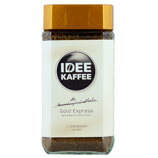 J.J. Darboven Kawa rozpuszczalna w słoiku J.J. DARBOVEN IDEE Kaffe Gold Express, 200 g