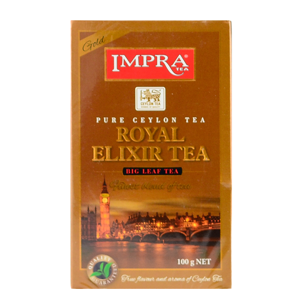 Impra Imperial Tea Herbata liściasta, czarna Royal Elixir Gold, 100 g