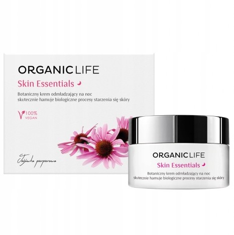 Organic ORGANICLIFE Life Botaniczny krem odmładzajacy na noc Skin Essentials 50g ORG000019