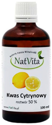 NatVita Kwas cytrynowy 50% 100ml