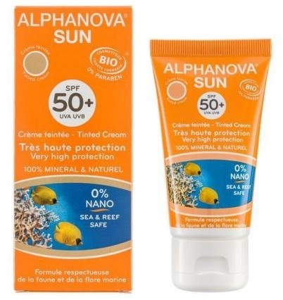 Alphanova SUN - na słońce Sun Bio Krem Przeciwsłoneczny, filtr SPF50+ BB ASL07093 [2467137]