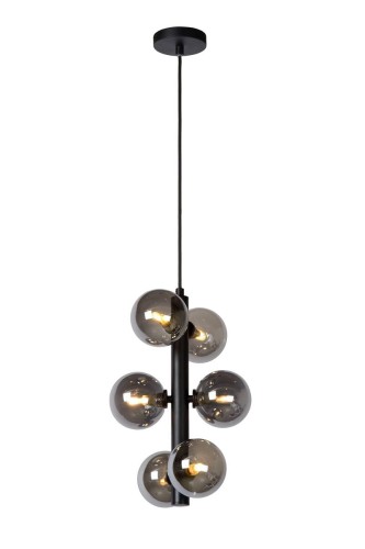 Lucide TYCHO Czarna 6xG9 Lampa wisząca 45474/06/30 45474/06/30