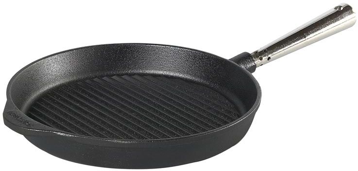 Skeppshult Żeliwna patelnia do grillowania (25 cm) Chef s Selection