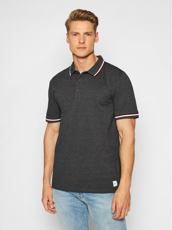 Only & Sons Polo Cilas 22013661 Czarny Regular Fit