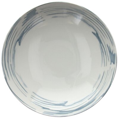 TOGNANA Talerz TOGNANA Maiolica Grigio 25 cm Niebiesko-biały