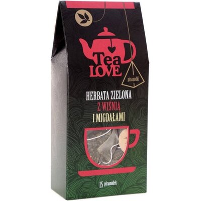 TEA LOVE Herbata czarna z bergamotką i jaśminem - piramidki 15 szt.