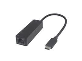 MicroConnect USB-C RJ-45 Czarny USB3.1CETHB