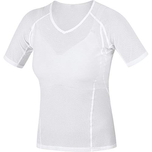 Gore Wear Kobiety M Wmn BL Shirt Koszulka, Biały, 38