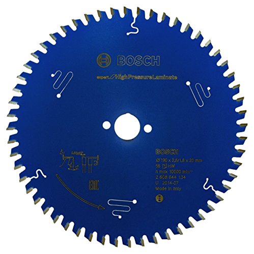 Bosch tarcza tnąca Expert for High Pressure Laminate 190 x 20 x 2,6 mm, 56 26