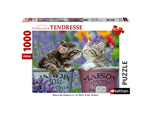 Nathan Puzzle 1000 części kotki ciasteczka dorośli 4005556876242 Neant