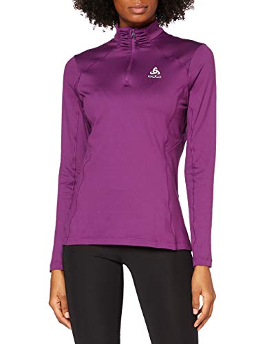 Odlo damski sweter z midlayer 1/2 Zip steeze & bluzy, biały, m 222271