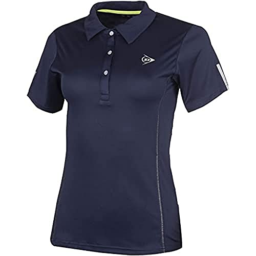 Dunlop Sports Sports Damska koszulka polo Club Line Ladies niebieski grantowy XL 71371-XL