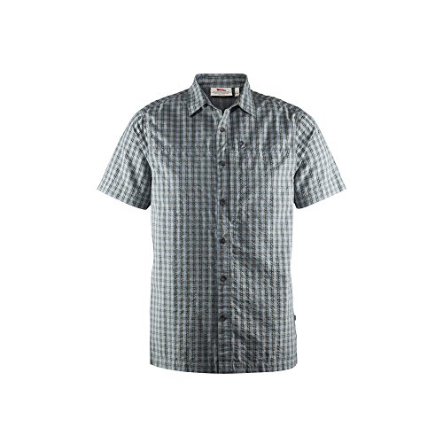 Fjällräven męski svante krepowanej Shirt SS koszule & T-shirty, szary F81544