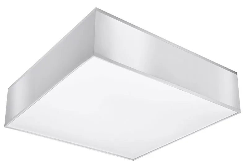 Biały kwadratowy plafon sufitowy R5-T20