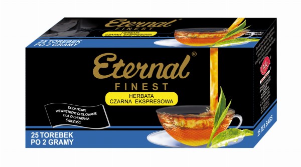 Eternal 25 TOR. - HERBATA EKSPRESOWA, CZARNA, CEJLOŃŚKA. OSKAR INTERNATIONAL TRA
