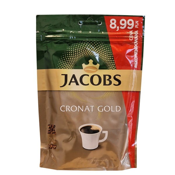 Jacobs Kawa Rozpuszczalna Cronat Gold 75g SJAC.5200