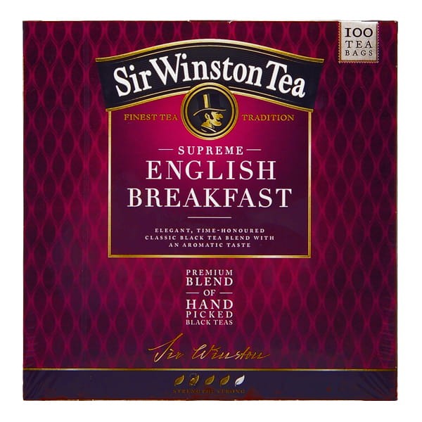 Winston Tea Sir Winston English Breakfast EX100 049266