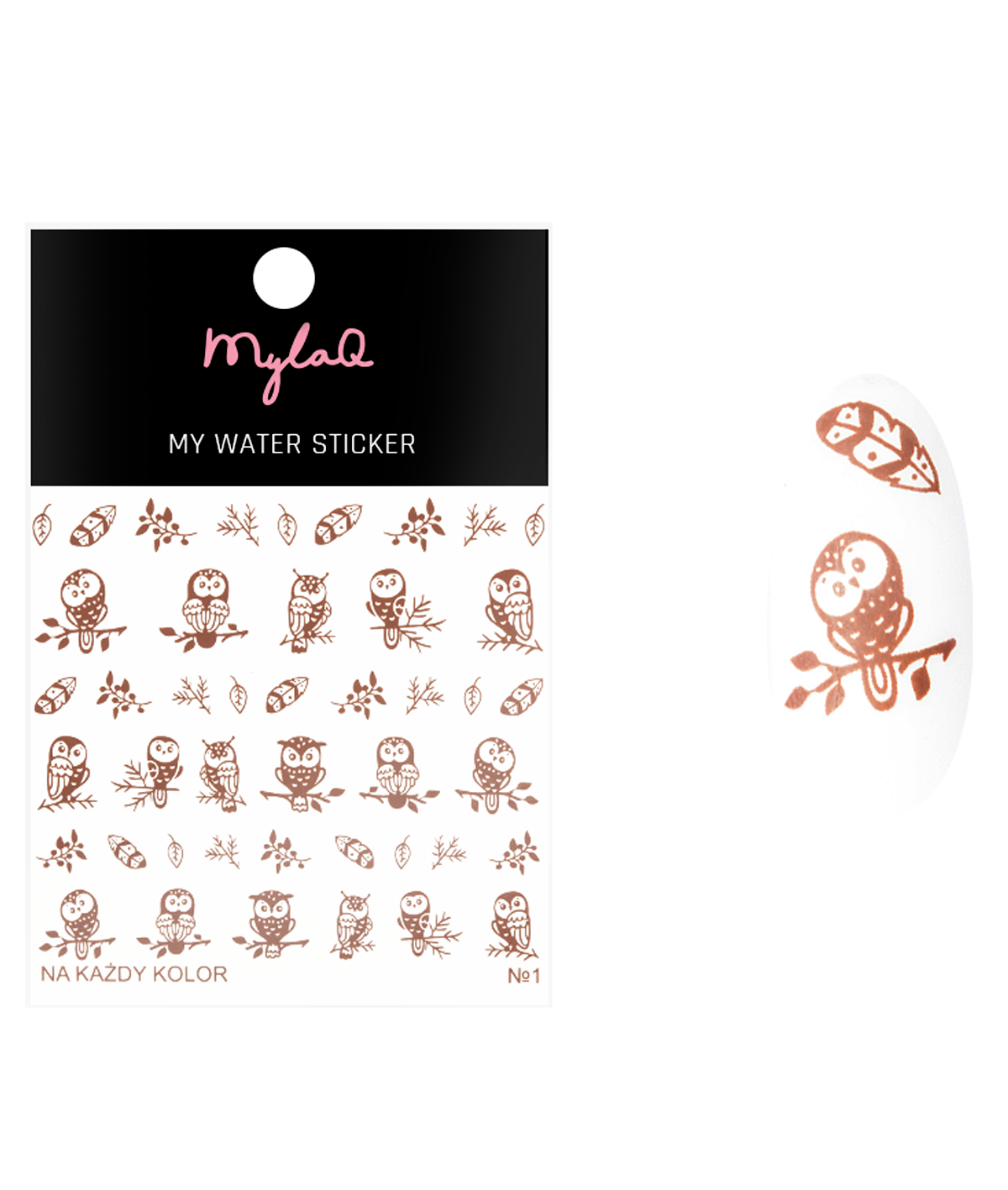 MyLaq Naklejki na paznokcie My Water Sticker 1 MylaQ M280-1