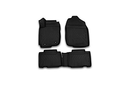 Element EXP.CARTYT0007k dopasowane dywaniki premium antypoślizgowe gumowe - TOYOTA Rav 4 - rok: 13-20, czarne