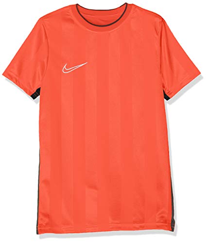 Nike Kid's B NK BRT ACDMY TOP SS GX2, Ember Glow/czarny, XL