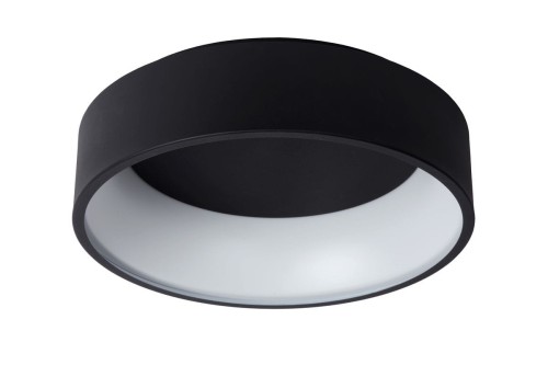Lucide TALOWE LED Czarna sr.45cm ściemnialna 30W 3000K Lampa sufitowa 46100/32/30 46100/32/30