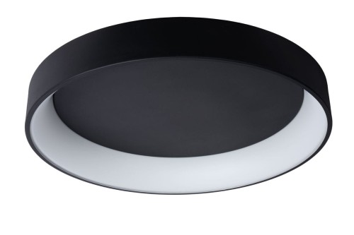 Lucide TALOWE LED Czarna sr.80cm ściemnialna 80W 3000K Lampa sufitowa 46100/80/30 46100/80/30