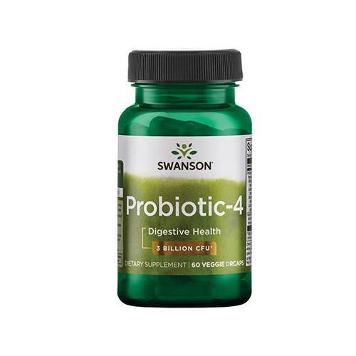 SWANSON Probiotic - 4 [ 60vcaps ] - Probiotyk