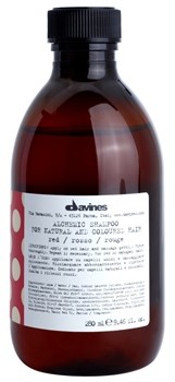 Davines Alchemic Red szampon dla podkreślenia koloru włosów For Natural and Coloured For Red or Mahogany Hair 280 ml