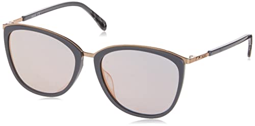 Fossil Damskie okulary przeciwsłoneczne Fos 2091/G/S, szary, 56
