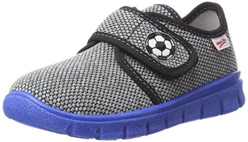 Superfit kapcie chłopięce bobby, Szary, czarny 0700, 29 EU