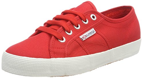 Superga Unisex 2750 Kids Easylite Sneaker buty dziecięce, uniseks, Czerwony Red White, 26 EU