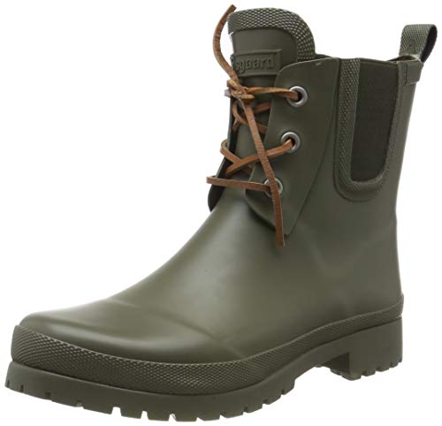 Bisgaard Unisex dziecięce kalosze gumowe, zielony - zielony 30-39 eu