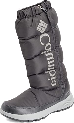 Columbia Damskie buty zimowe Paninaro Omni-Heat Tall, Black Stratus, 36 EU