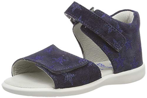 Däumling Sandały dziewczęce Bonin, niebieski - Blau Space Jeans 36-21 EU