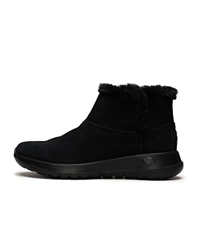 Skechers Damskie kozaki z krótką cholewką On The Go Joy Bundle Up 15501-c, czarny, 38 EU