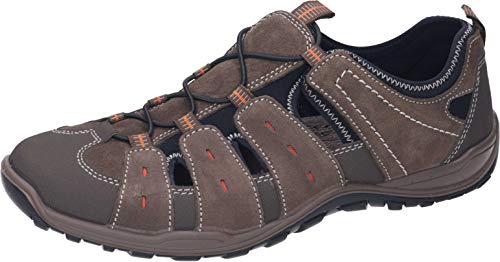 Manitu Sandały męskie Slings, szary - szary - 43 EU