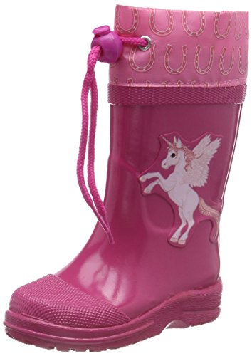 Beck kalosze dziewczęce Unicorn, Pink Pink 06, 35 EU