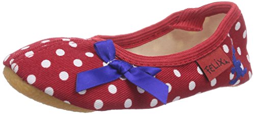 Felix der Hase 140031 dziecięce buty gimnastyczne, czerwony - Czerwony, czerwony, biały. - 30 EU