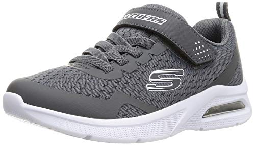 Skechers Chłopięce sneakersy Microspec Max Torvix, antracyt, 30 EU