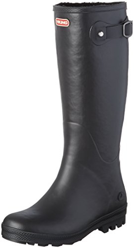 Viking Kobiety Foxy Winter, Kalosze Zimowe, Czarne, 38 EU