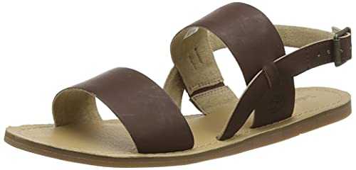 Timberland Sandały damskie, brązowy - Braun Dk Brown Full Grain - 38 EU