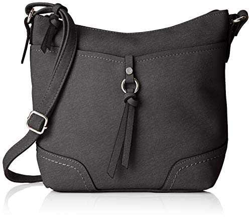 Tom Tailor Imeri, Torebka Crossbody, Czarny, 28 x 25 x 8.5 cm