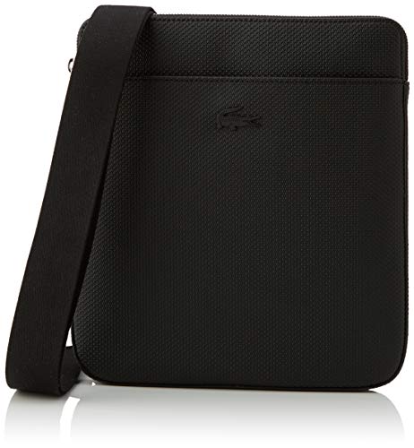 LACOSTE - Męska torba Crossover Bag - NH2815CE, czarny, 2x27x24 cm (W x H x L)