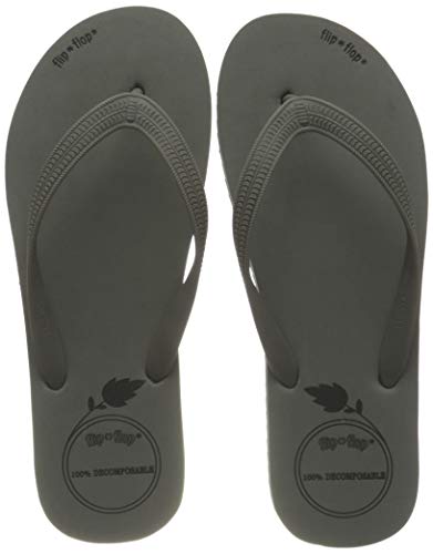 flip*flop Damskie japonki Originals Eco, szary - stal - 40 EU