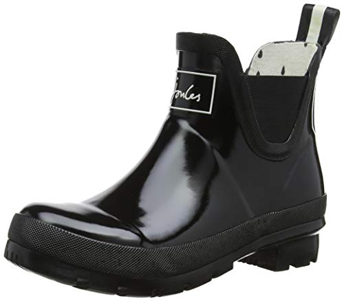 Joules Damskie kalosze Wellibob Gloss, czarny (True Black), 42 EU