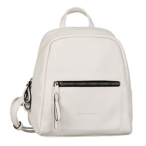 TOM TAILOR - Womenswear TINNA plecak damski S, biały, 24 x 10,5 x 25, biały, 24x10,5x25