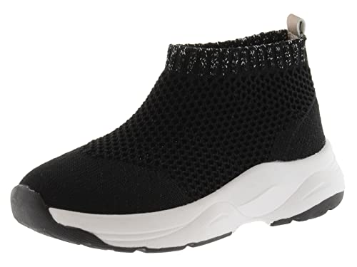 victoria Skarpety dziewczęce niskie 1151101-KIDS VETA Tricot Sneaker Sock, Negro, 32 EU